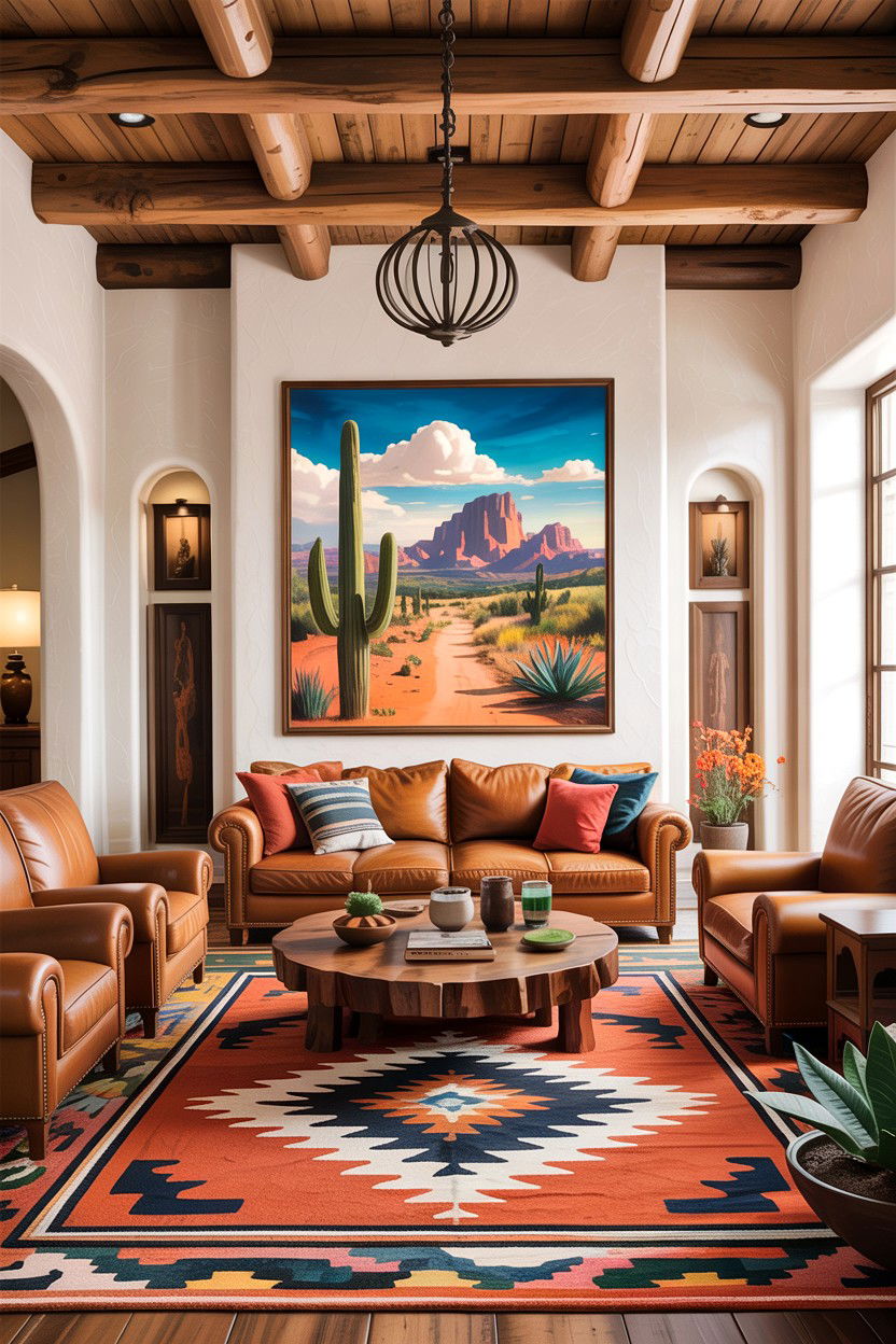 Luxury Southwestern living room - 30 Southwestern living room ideas