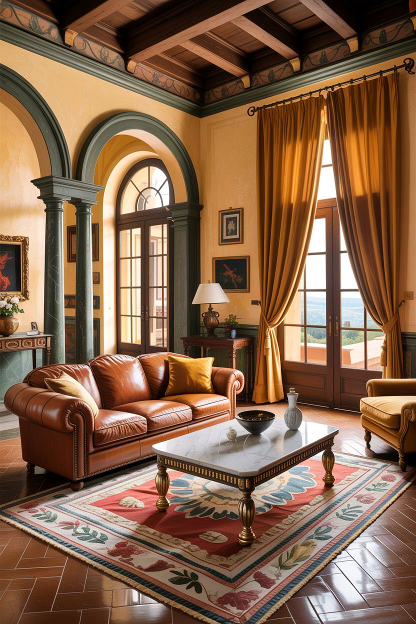 Luxury Tuscan Living Room - 30 living room Tuscan furniture ideas