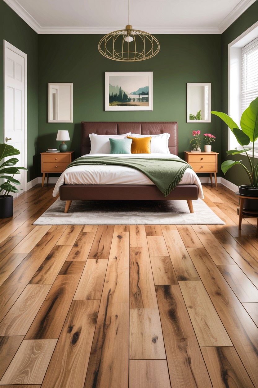 Luxury Vinyl Plank - 30 bedroom flooring ideas