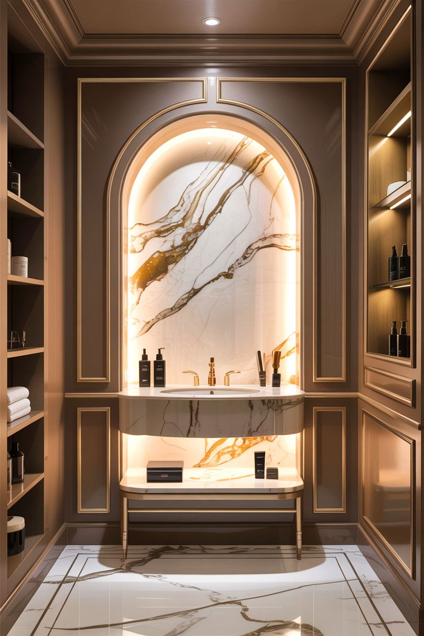 Luxury bathroom alcove - 30 bathroom alcove ideas