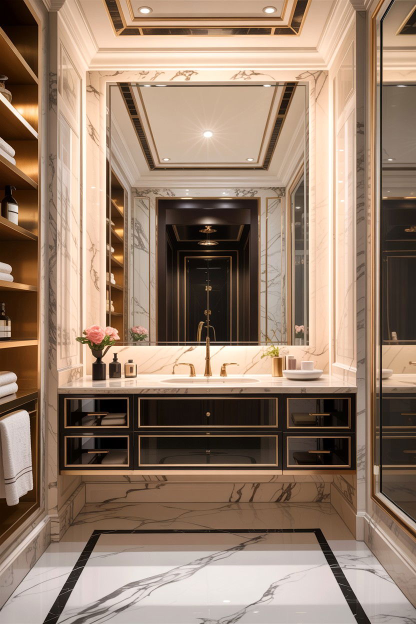 Luxury bathroom backlit mirror - 30 backlit bathroom mirror ideas