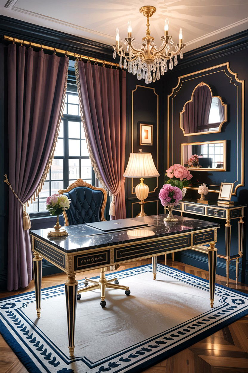 Luxury bedroom office - 30 bedroom workspace ideas