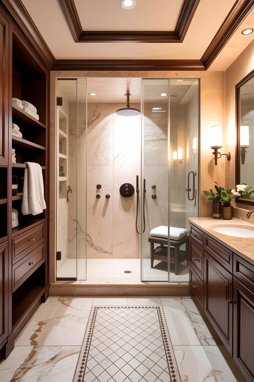 Luxury closet spa bathroom - 30 closet to bathroom conversion ideas