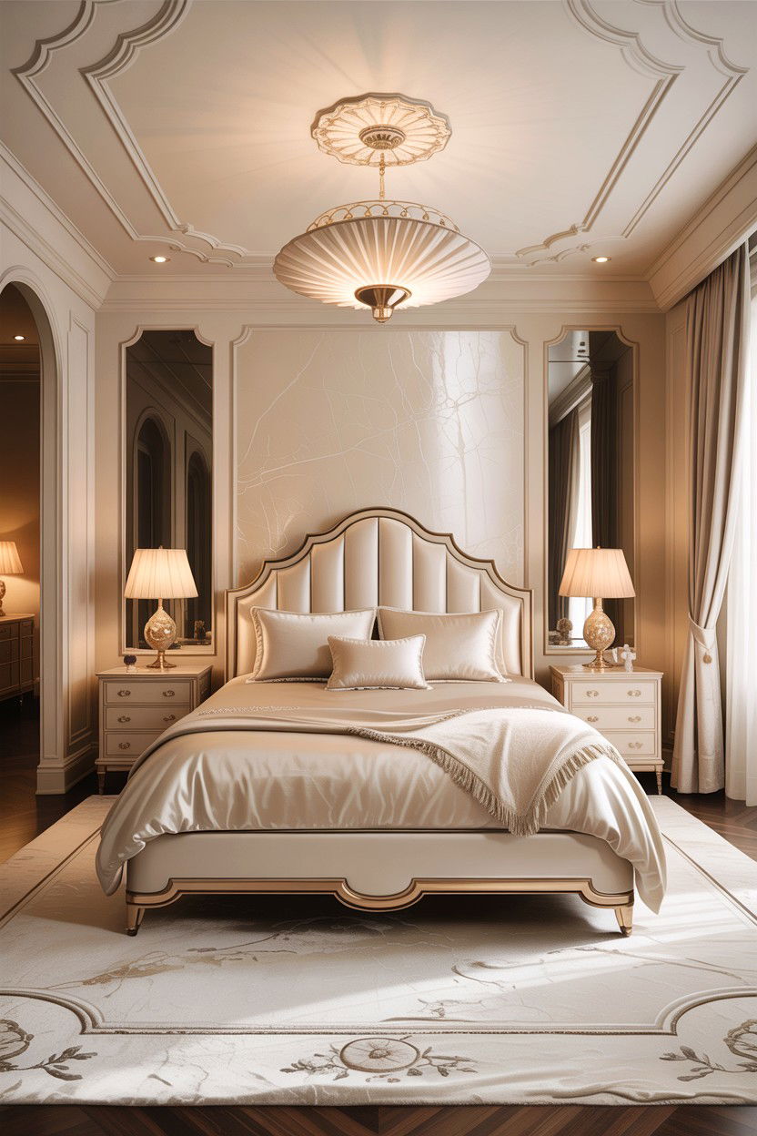 Luxury cream bedroom suite - 30 warm cream bedroom ideas