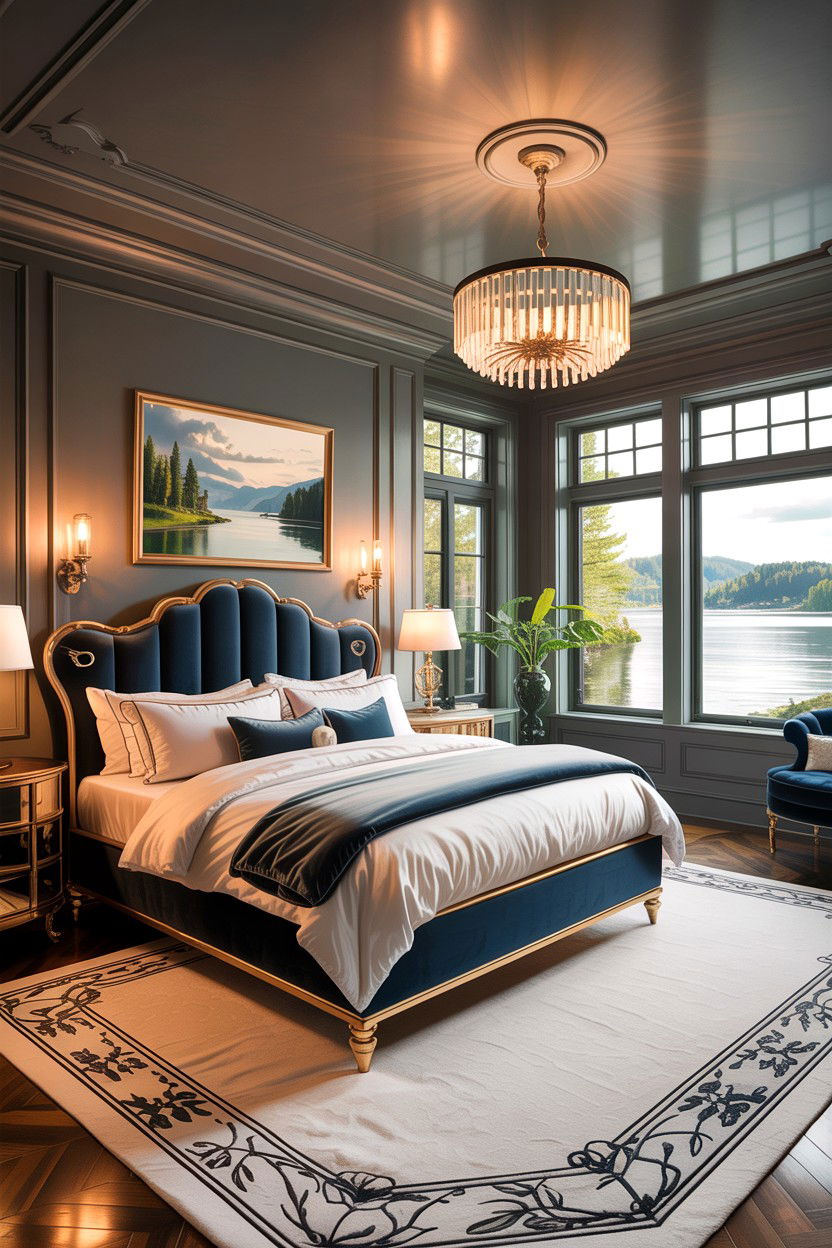 Luxury lake house bedroom - 30 lake house bedroom ideas