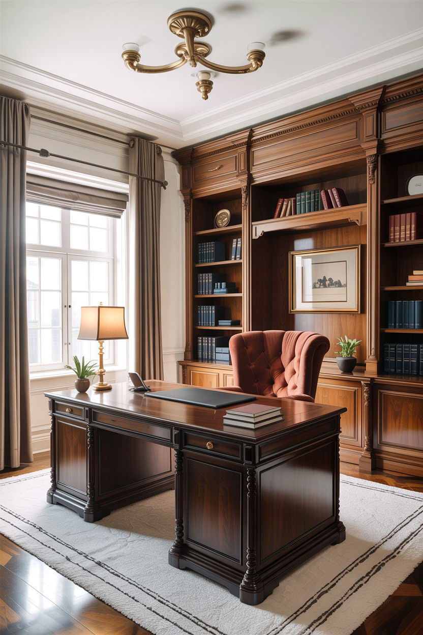 Luxury master bedroom office - 30 bedroom workstation designs