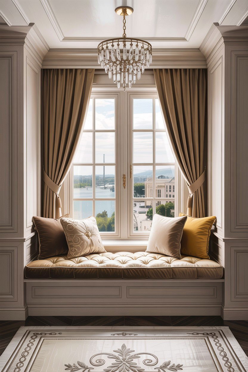 Luxury window seat - 30 bedroom window seat ideas