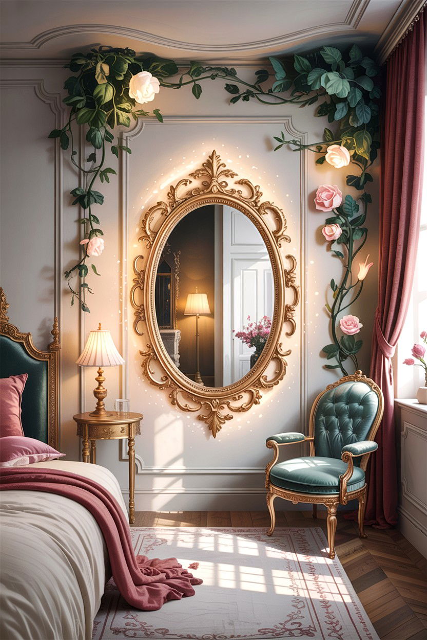 Magic Mirror Bedroom - 30 fairy tale bedroom ideas