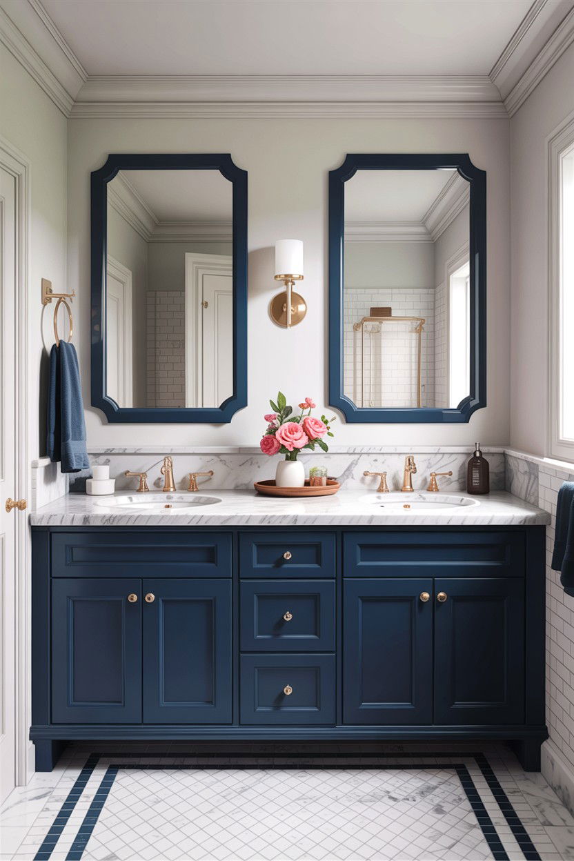 Marble Bathroom Vanity - 30 classic bathroom ideas