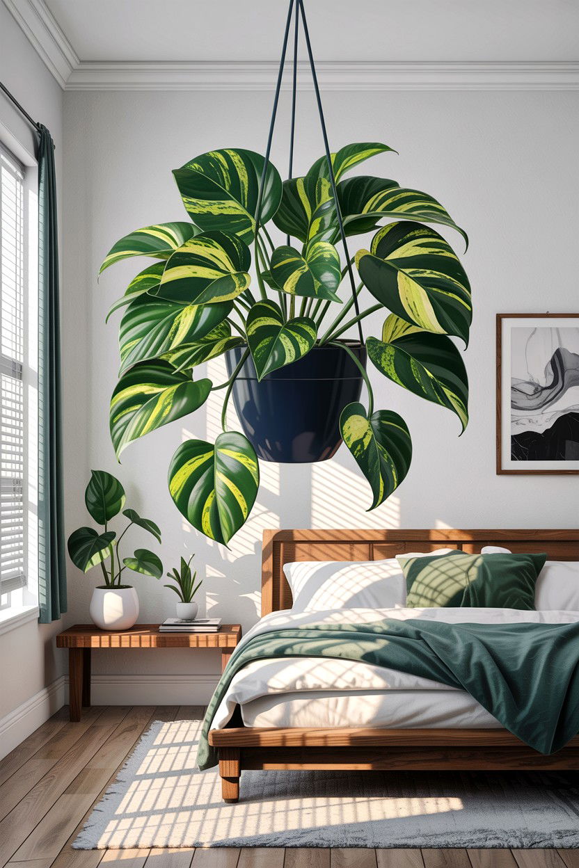 Marble Queen Pothos - 30 bedroom hanging plants