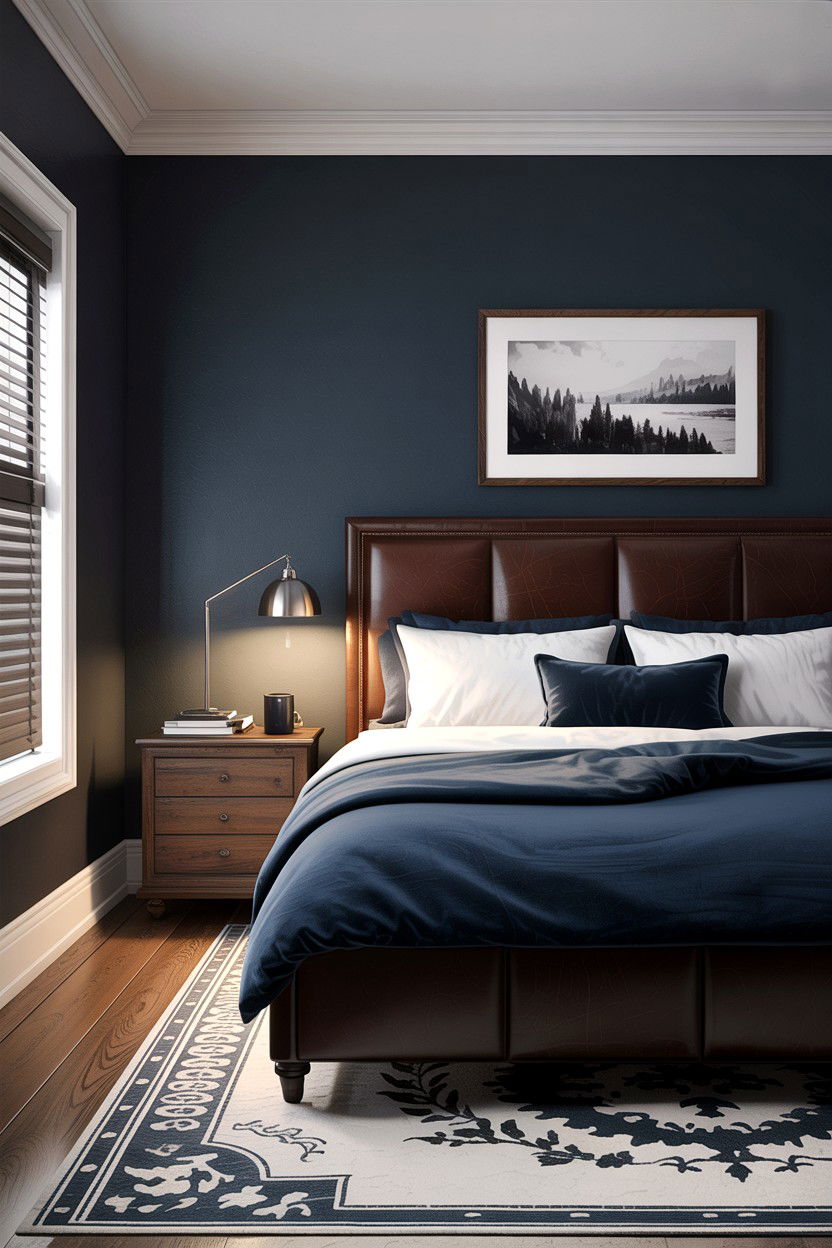 Masculine Bedroom - 30 bedroom photography ideas