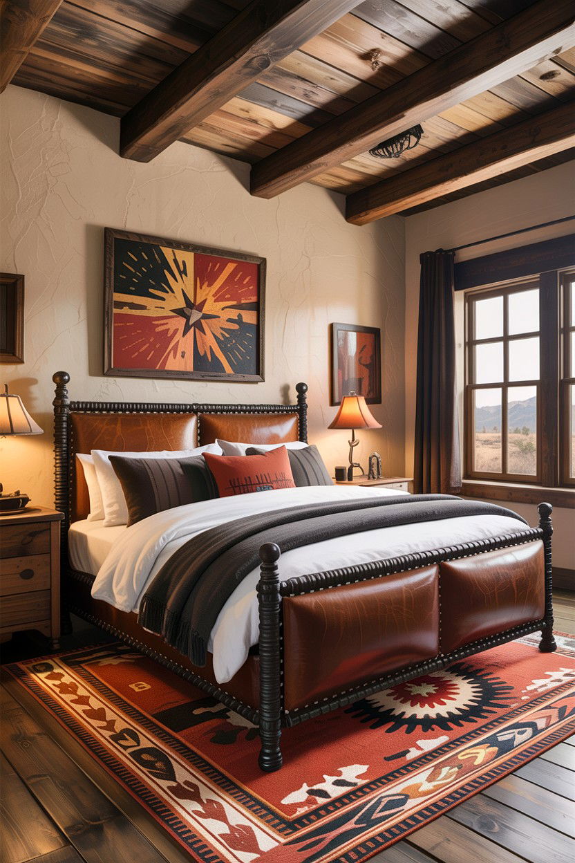 Masculine Southwestern Bedroom - 30 Southwestern bedroom ideas