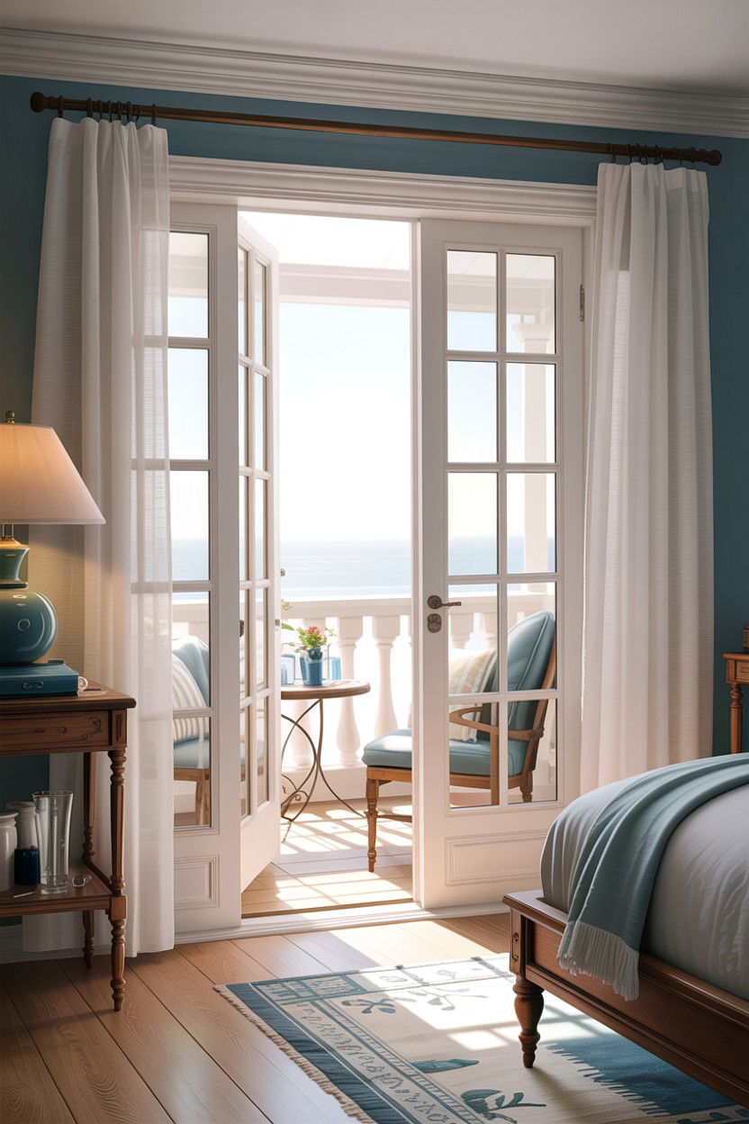 Master Bedroom Balcony French Doors - 30 bedroom french doors