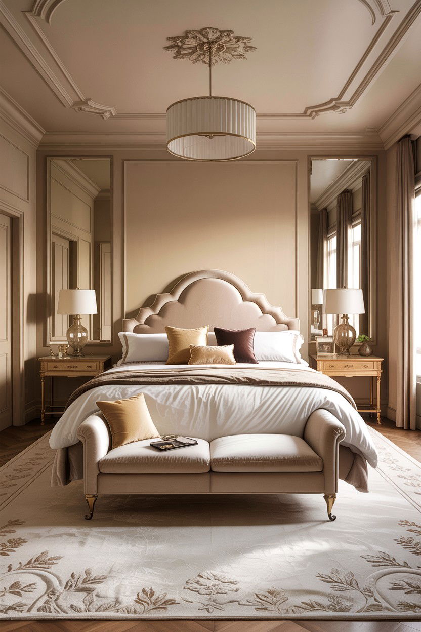 Master Beige Bedroom - 30 all beige bedroom ideas