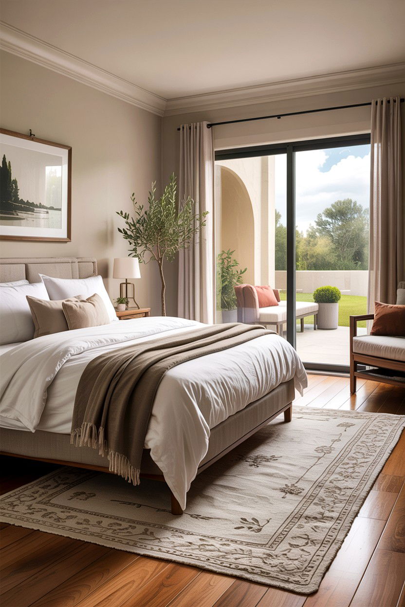 Master bedroom with sliding glass doors - 30 bedroom with patio doors