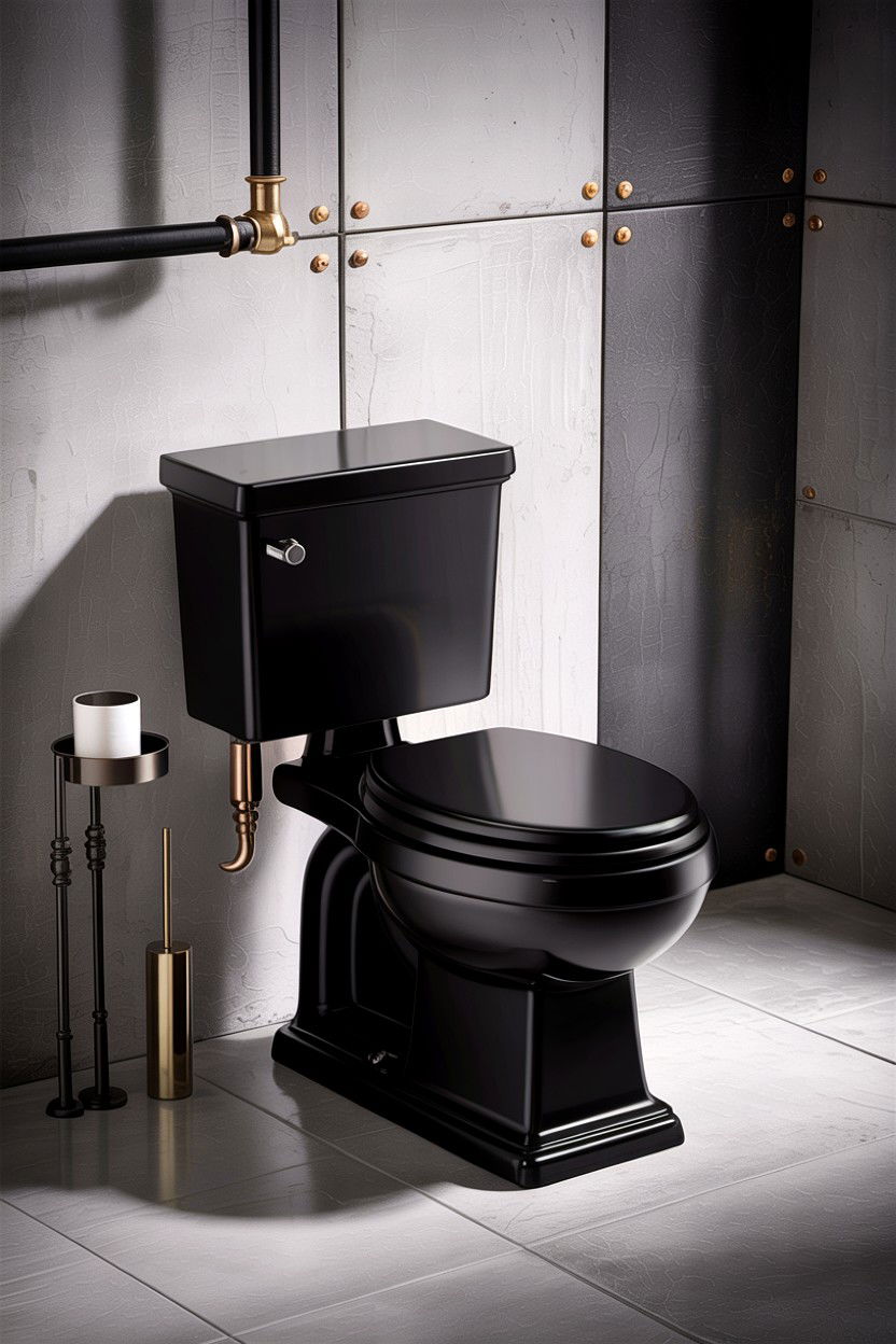 Matte Black Dual Flush Toilet - 30 dual flush toilet ideas