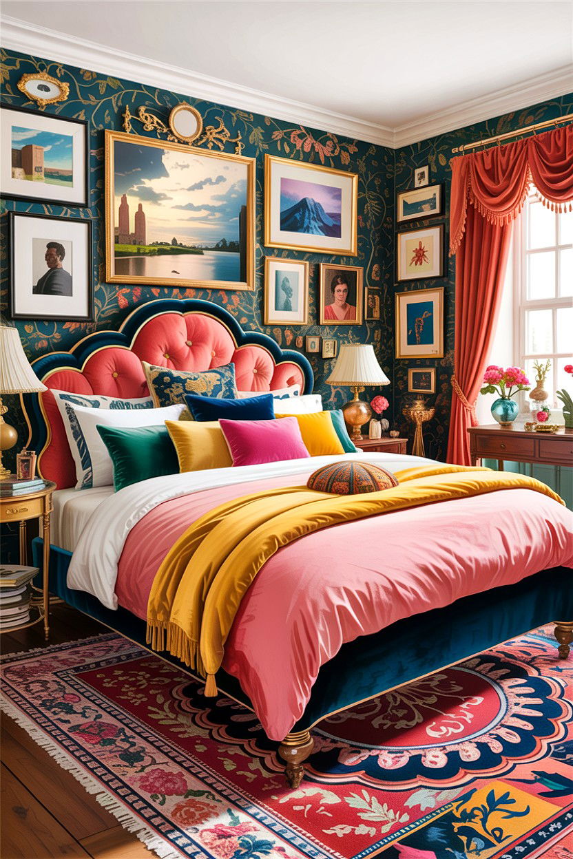 Maximalist Bedroom - 30 bedroom designs