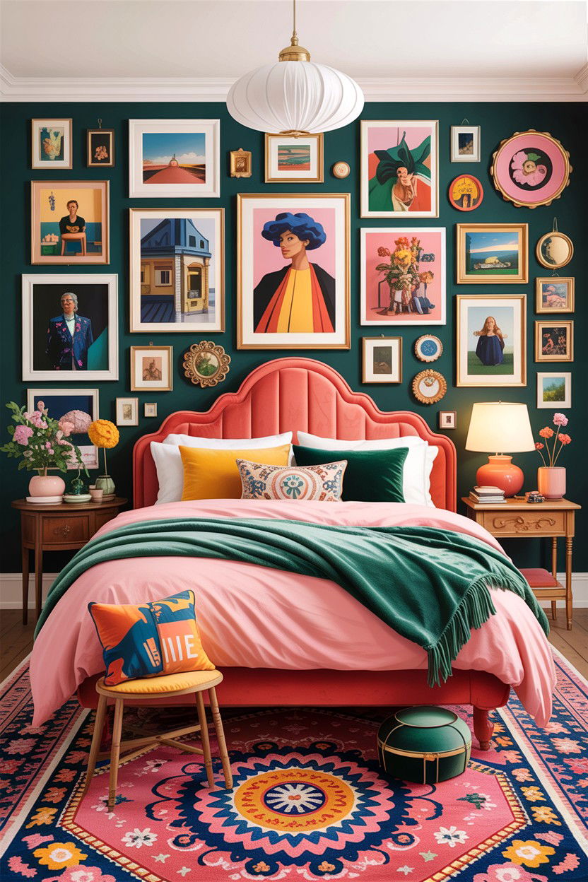Maximalist Bedroom - 30 bedroom enhancement ideas