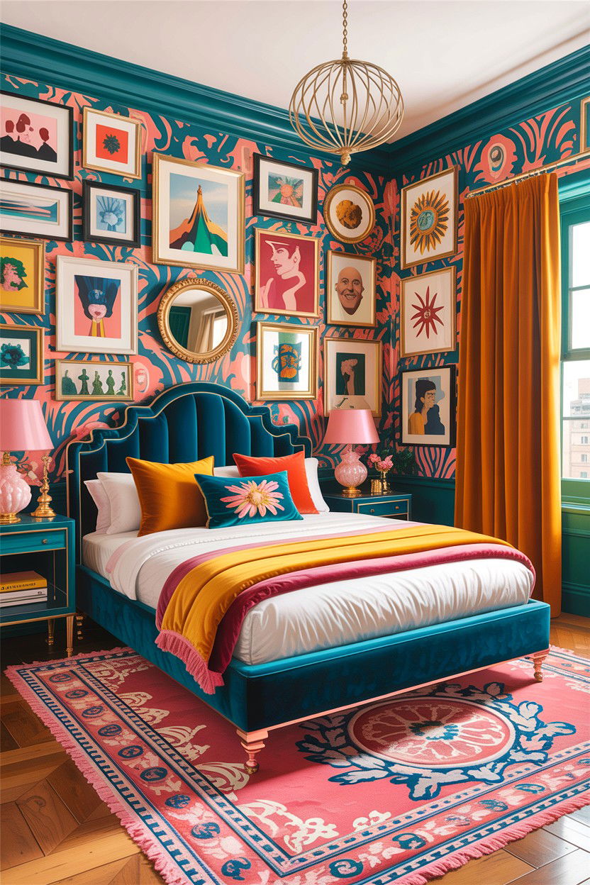 Maximalist Bedroom - 30 bedroom inspiration boards