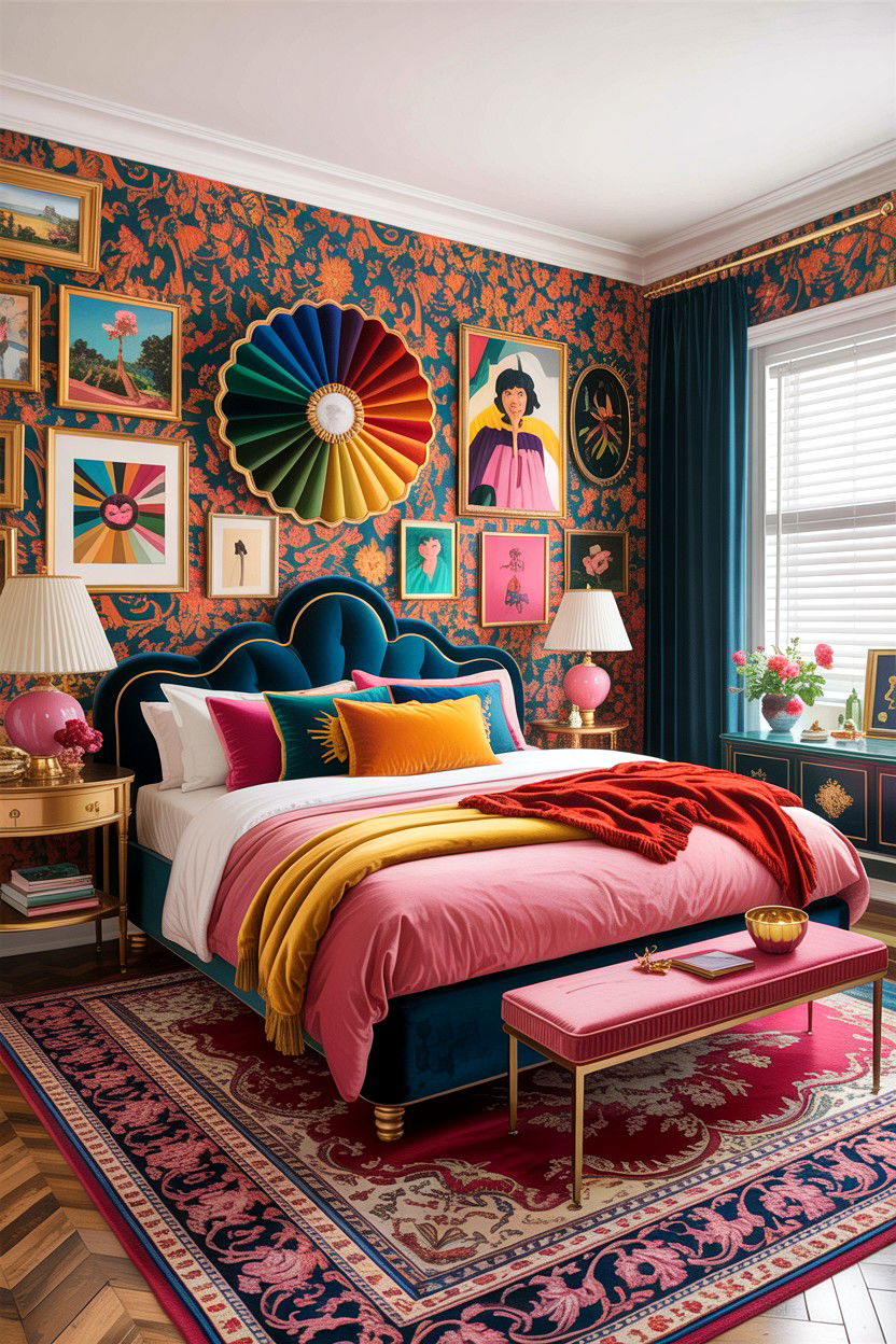 Maximalist Bedroom - 30 bedroom update ideas