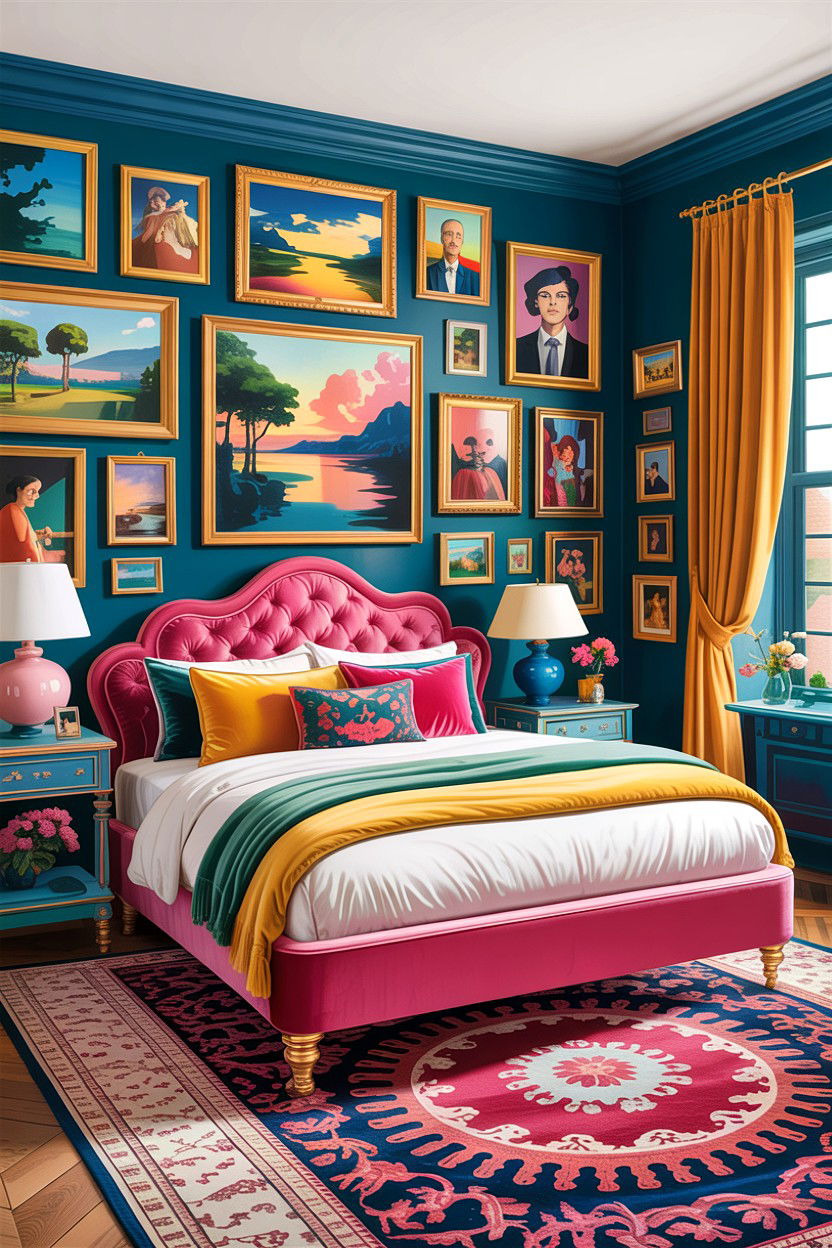 Maximalist Master Bedroom - 30 easy bedroom ideas