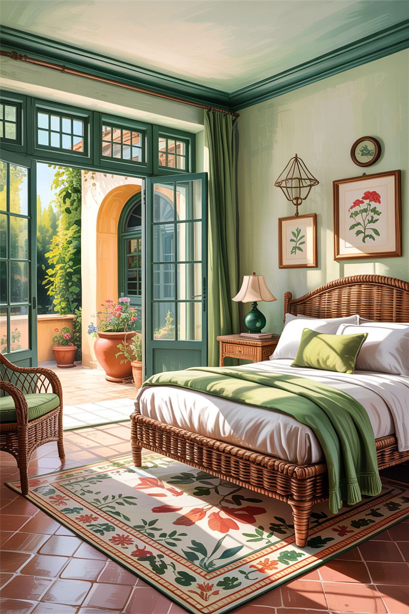 Mediterranean Garden Bedroom - 30 Mediterranean bedroom ideas