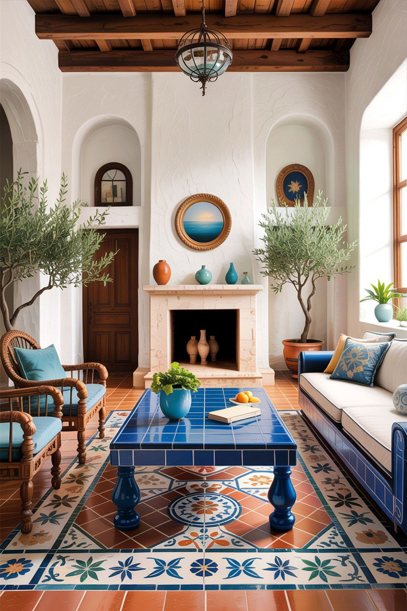 Mediterranean Living Room - 30 interior designer living room ideas