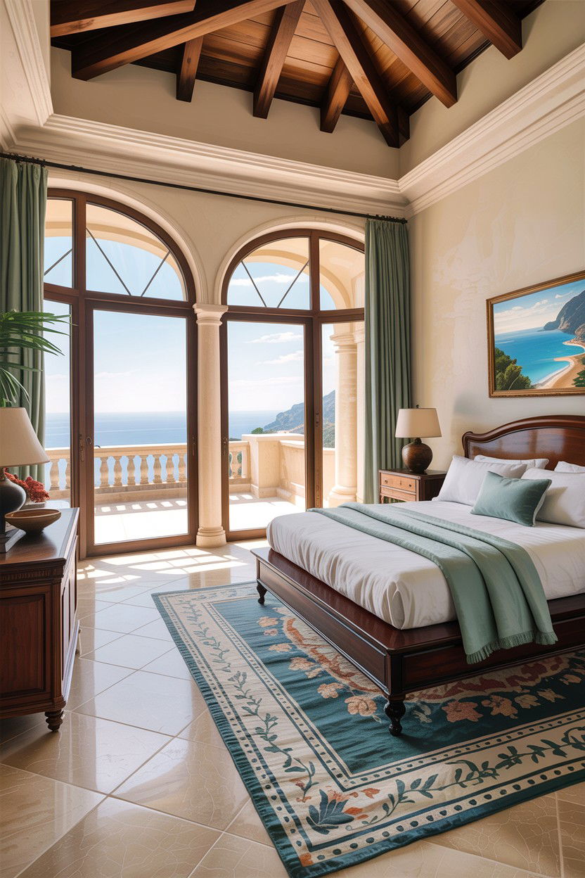 Mediterranean Penthouse Bedroom - 30 Mediterranean bedroom ideas