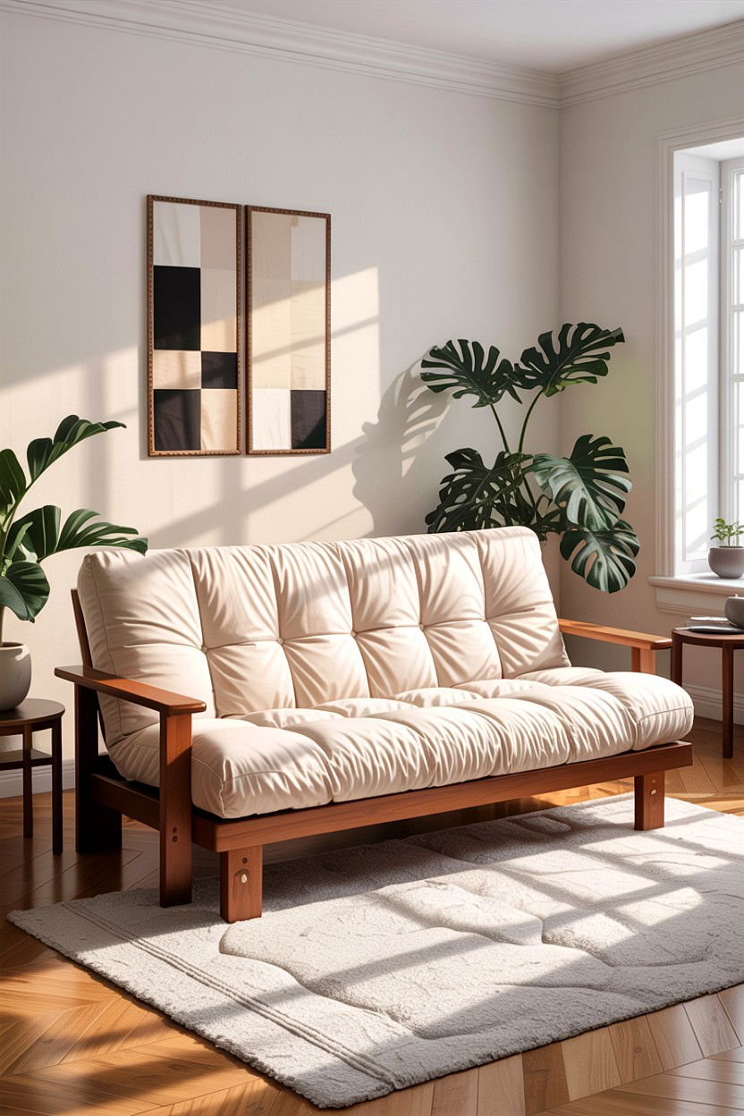 Memory Foam Futon - 30 bedroom futon ideas