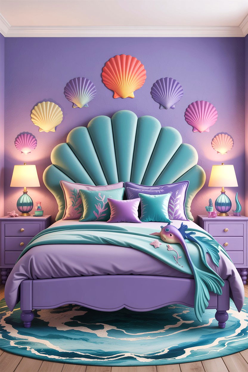 Mermaid Cove Bedroom - 30 fairy tale bedroom ideas