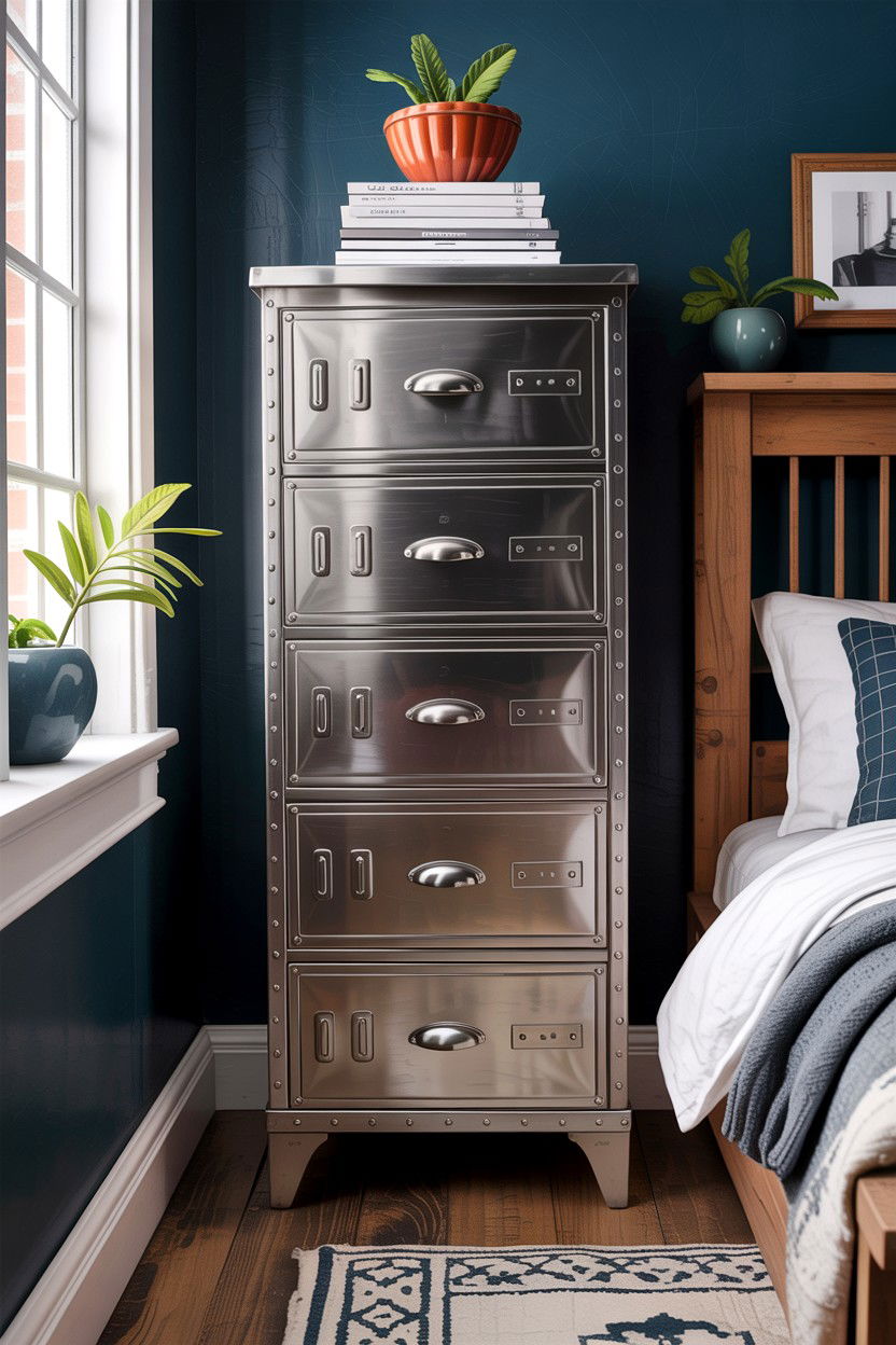 Metal Tall Dresser - 30 bedroom tall dressers
