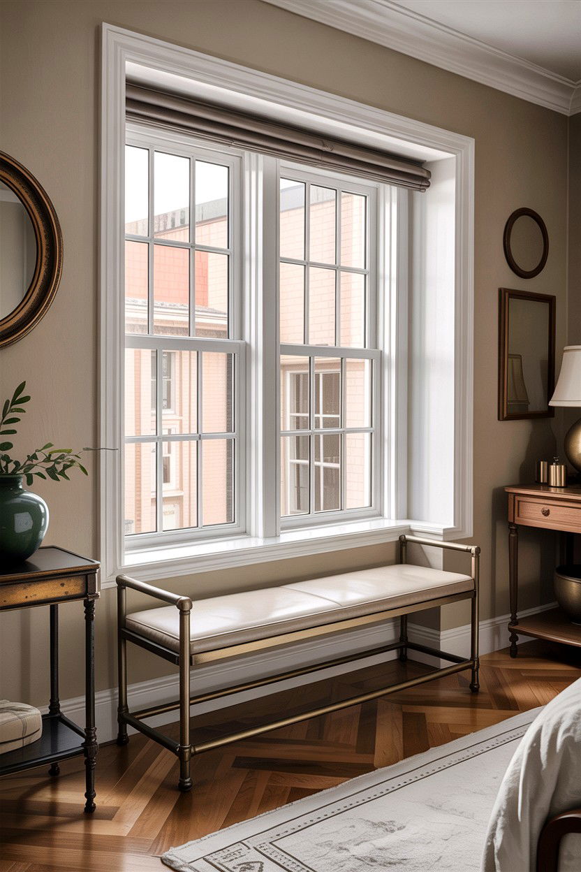 Metal Window Bench - 30 bedroom window benches