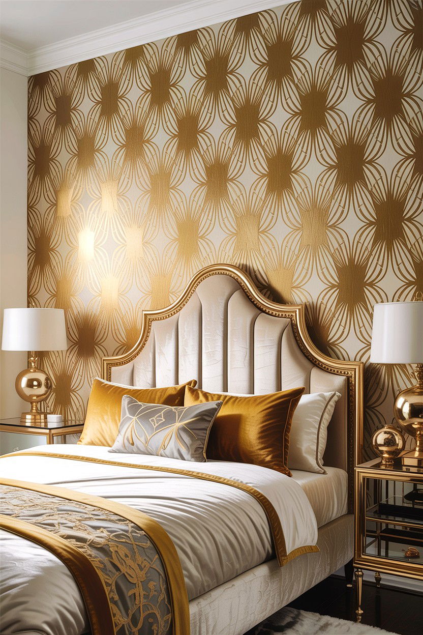 30 Bedroom Accent Wall Wallpapers for a Trendy Look