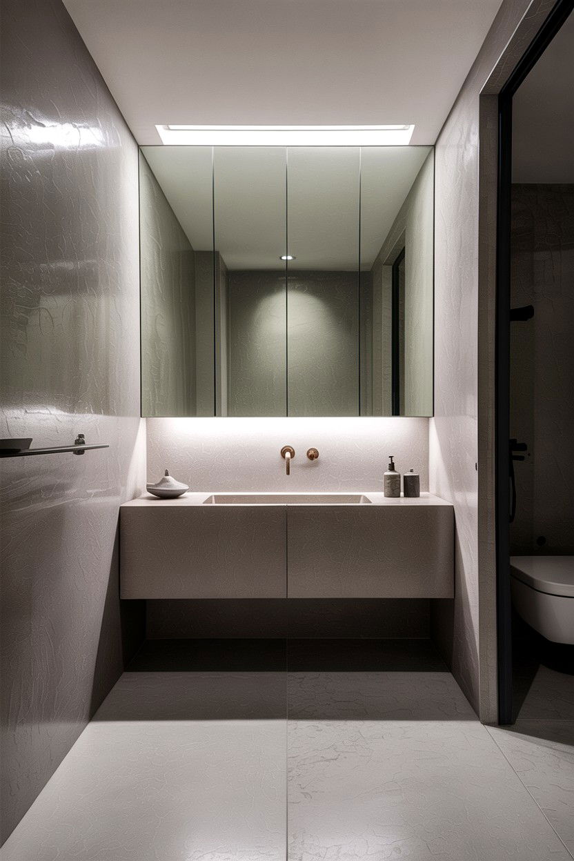 Microcement bathroom finish - 30 architect designed bathroom ideas