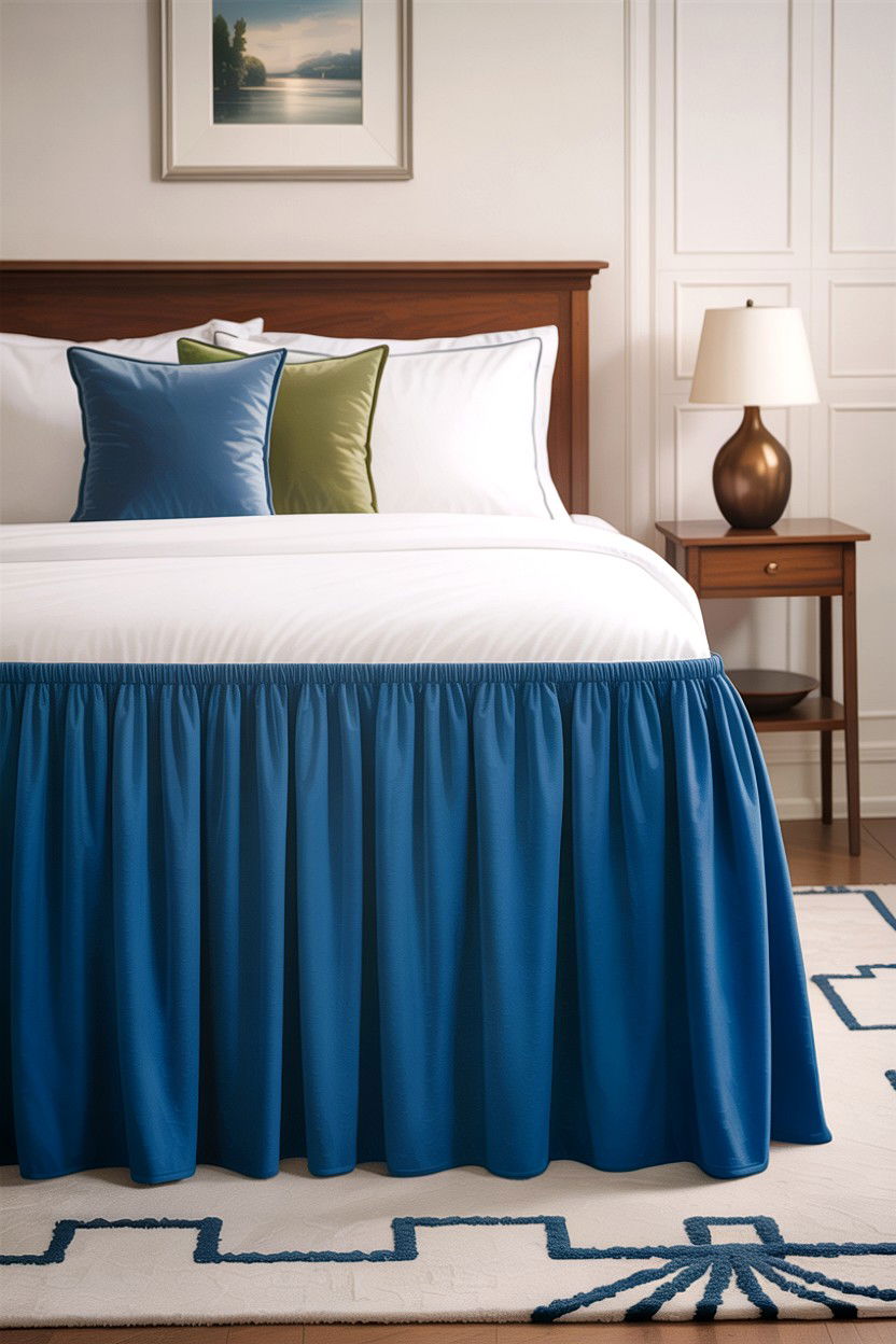 Microfiber Bed Skirt - 30 bedroom dust ruffles