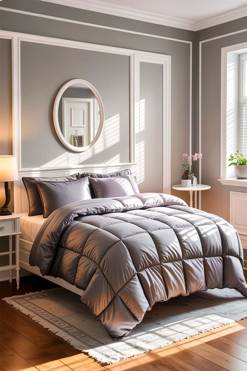 Microfiber Bedding Set - 30 dust-free bedroom ideas