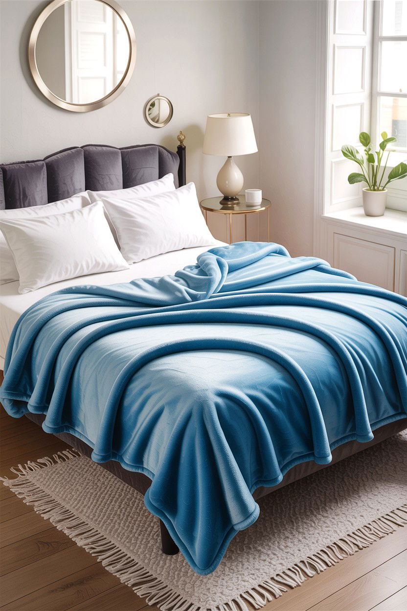 Microfiber Fleece Blanket - 30 bedroom fleece blankets