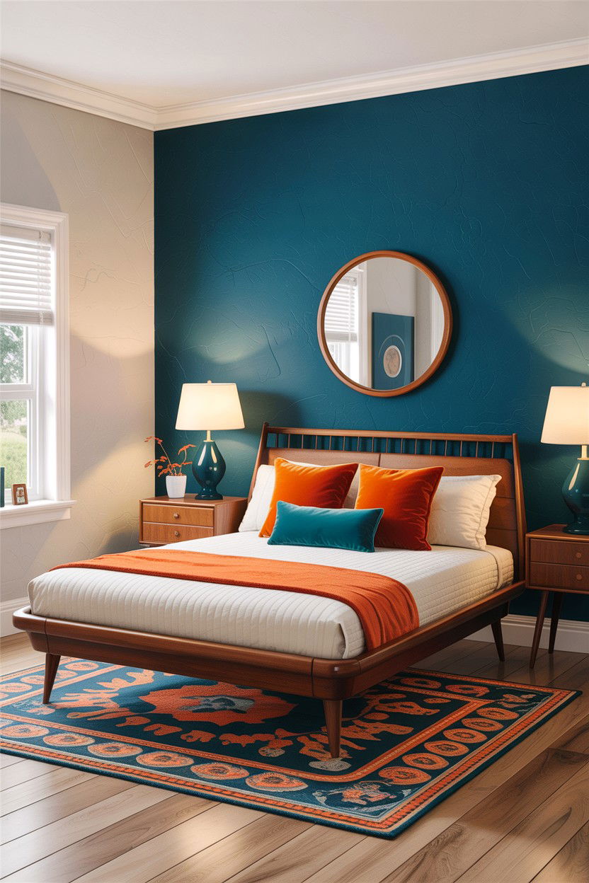 Mid Century Modern Bed - 30 bedroom bed ideas