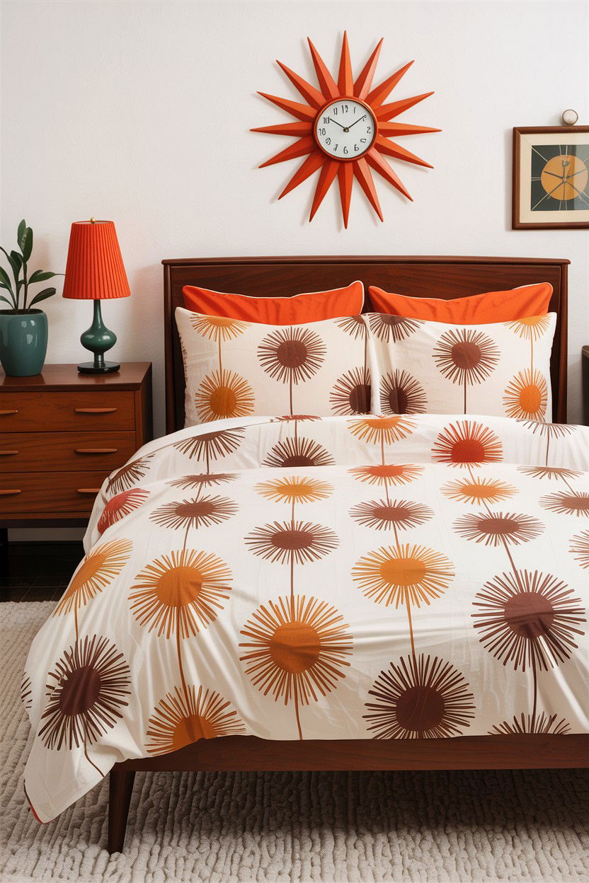 Mid Century Modern Bedding - 30 bedroom duvet covers