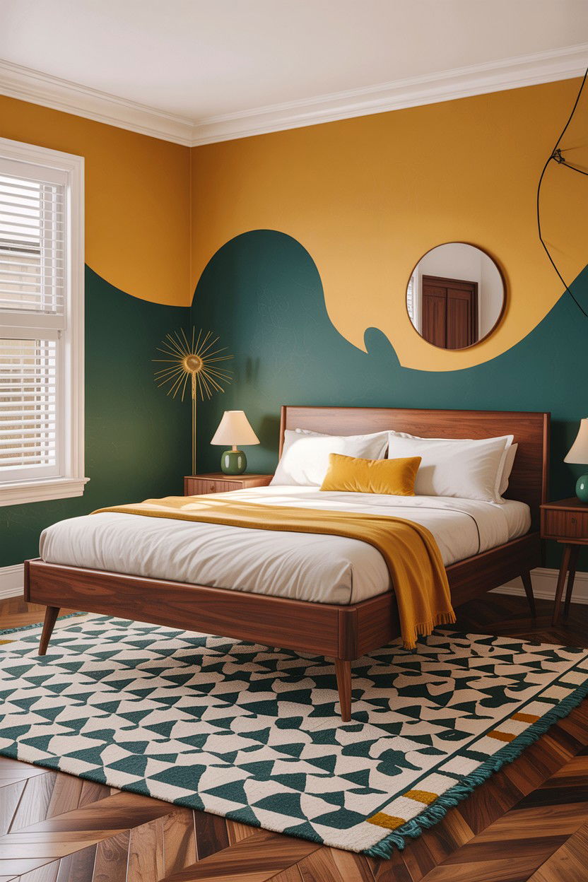 Mid Century Modern Bedroom - 30 bedroom update ideas