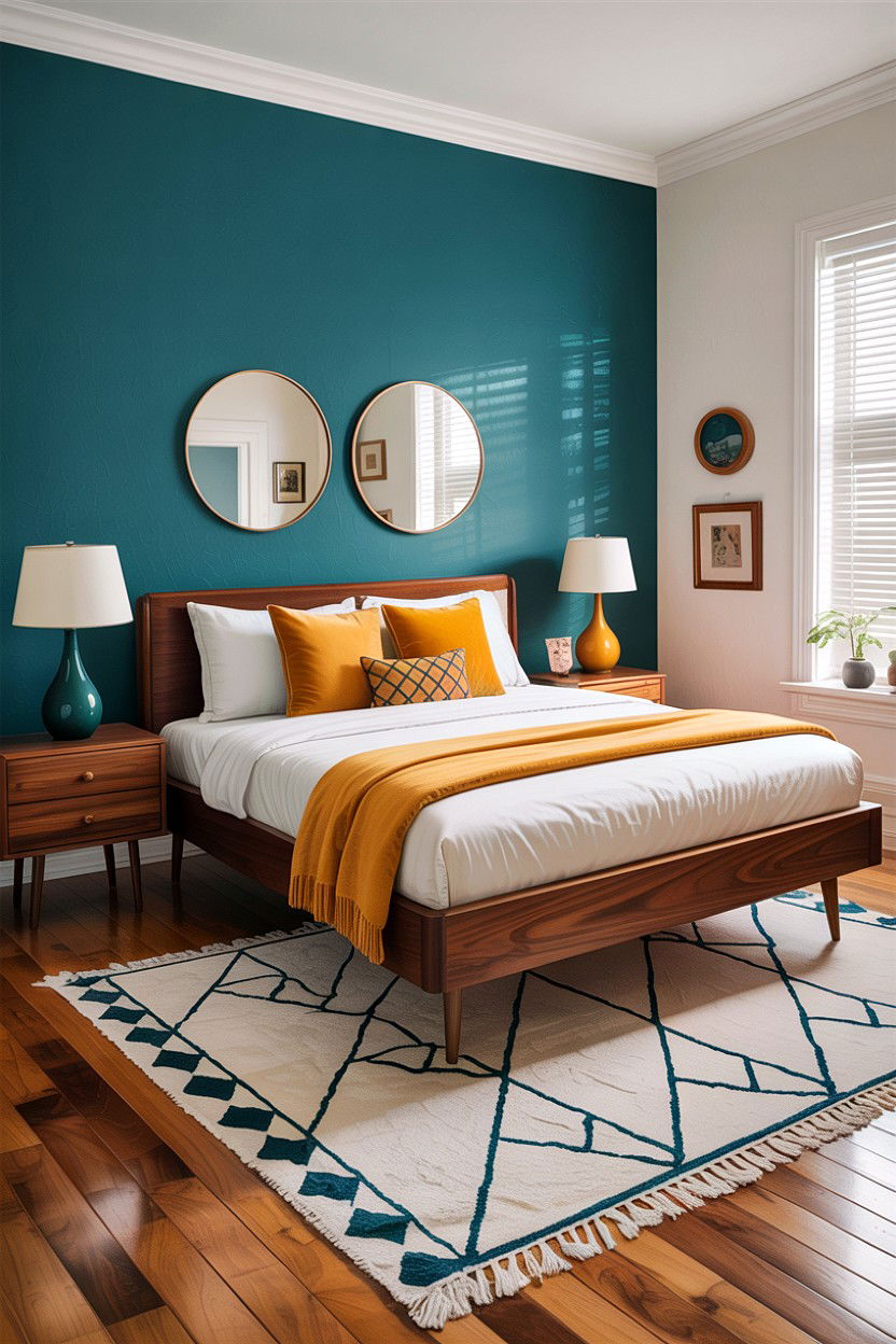 Mid Century Modern Bedroom - 30 bedroom aesthetic ideas