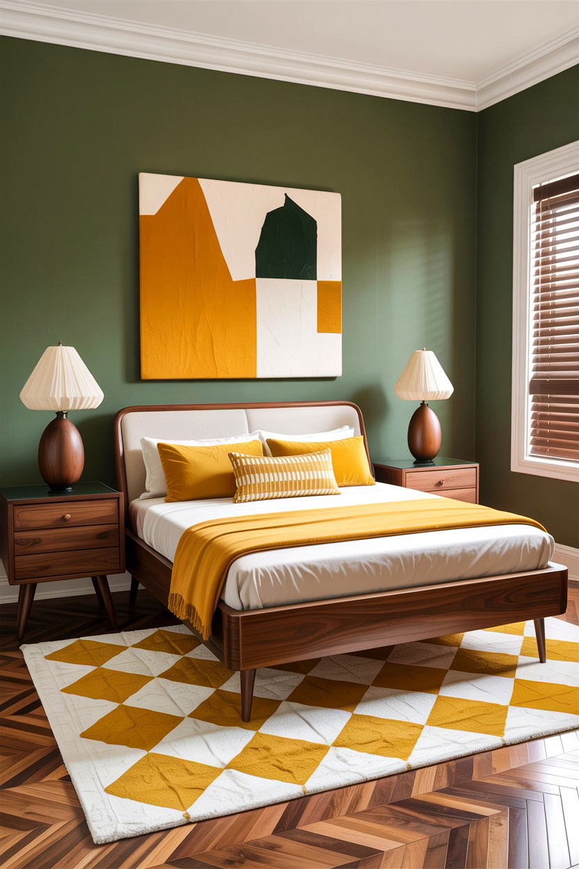 Mid Century Modern Bedroom - 30 easy bedroom ideas