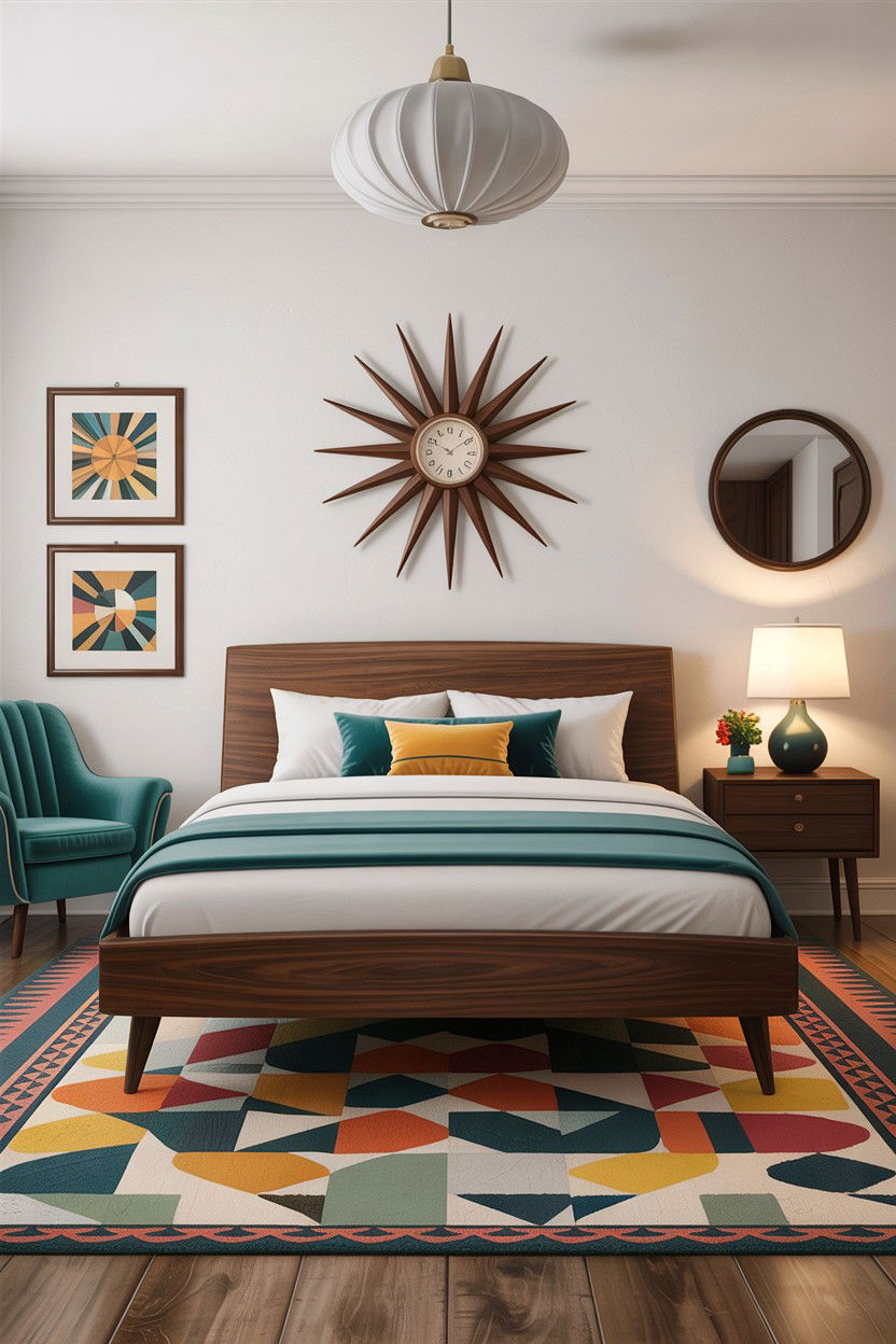 Mid Century Modern Bedroom - 30 empty nester bedroom ideas