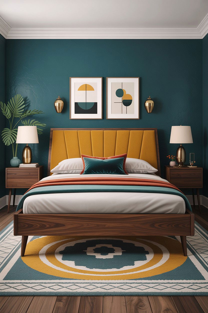 Mid Century Modern Bedroom - 30 bedroom designs