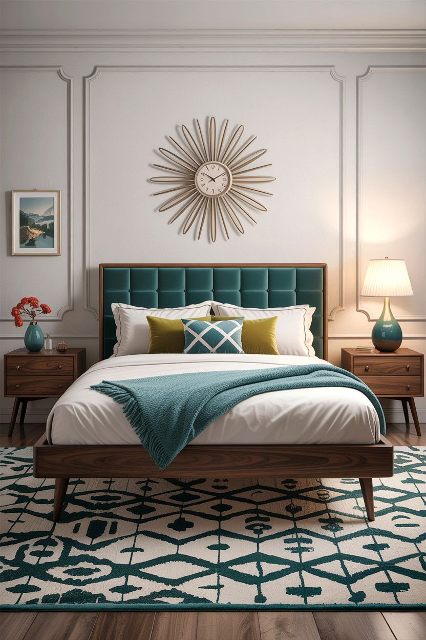Mid Century Modern Bedroom - 30 bedroom enhancement ideas