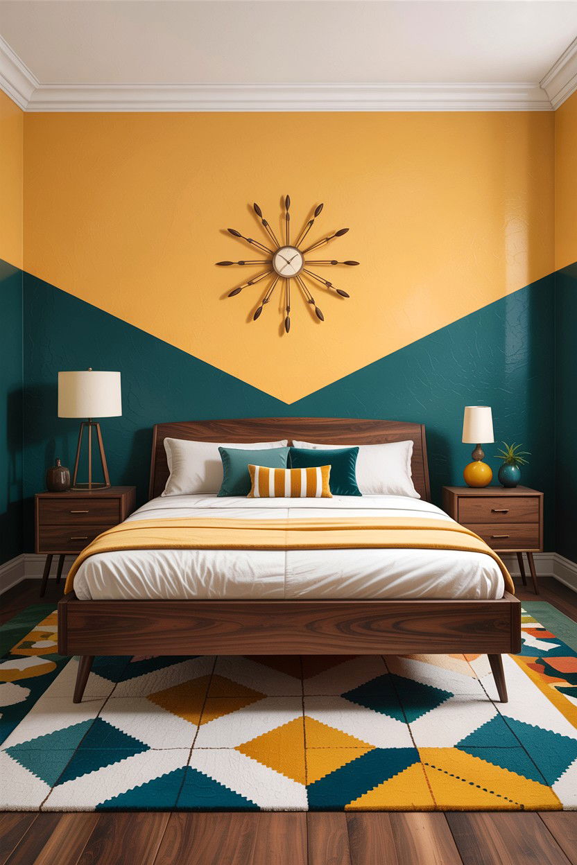 Mid Century Modern Bedroom - 30 apartment bedroom ideas