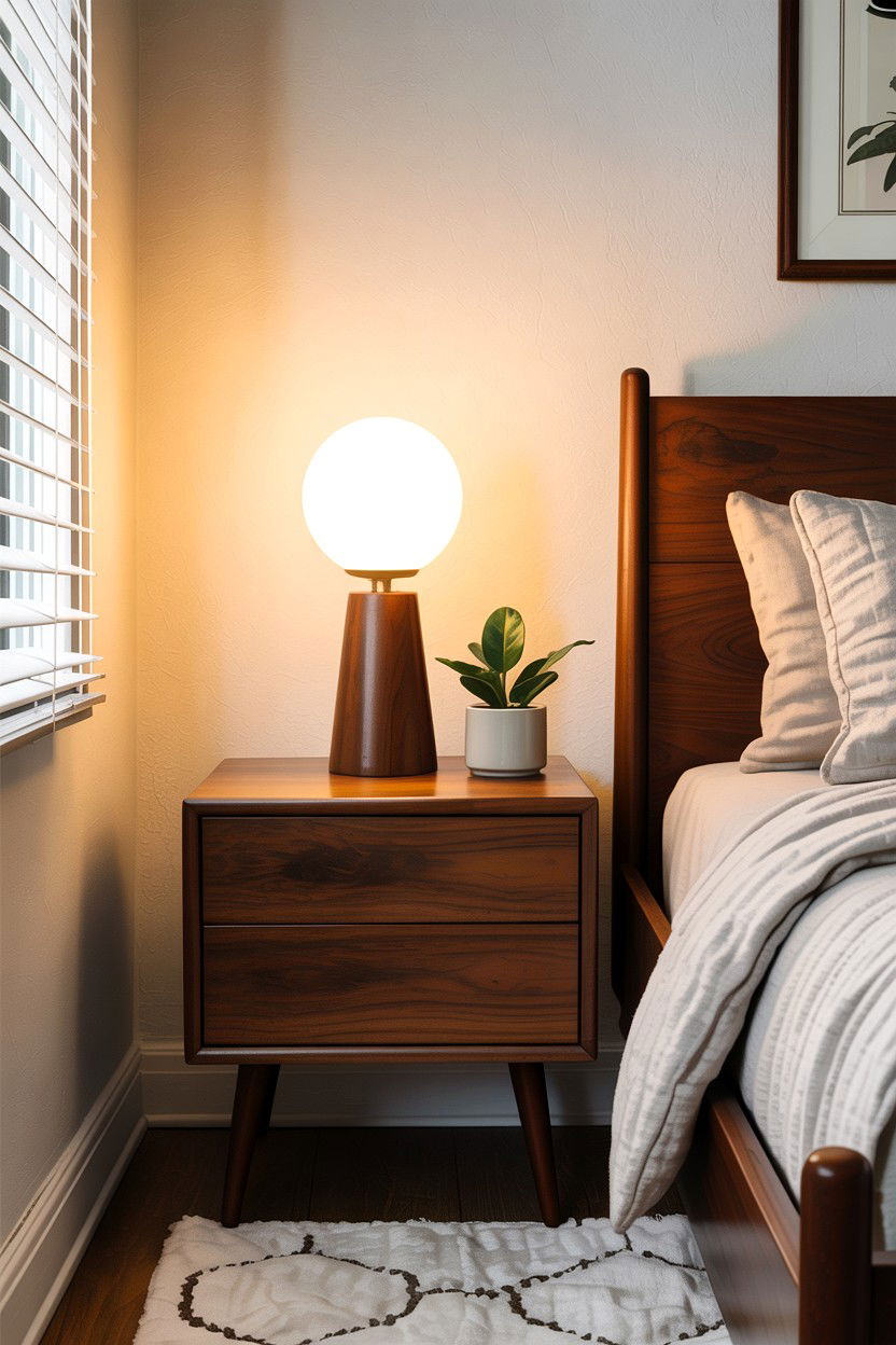 Mid Century Modern Bedside Lamp - 30 bedroom bedside lamps