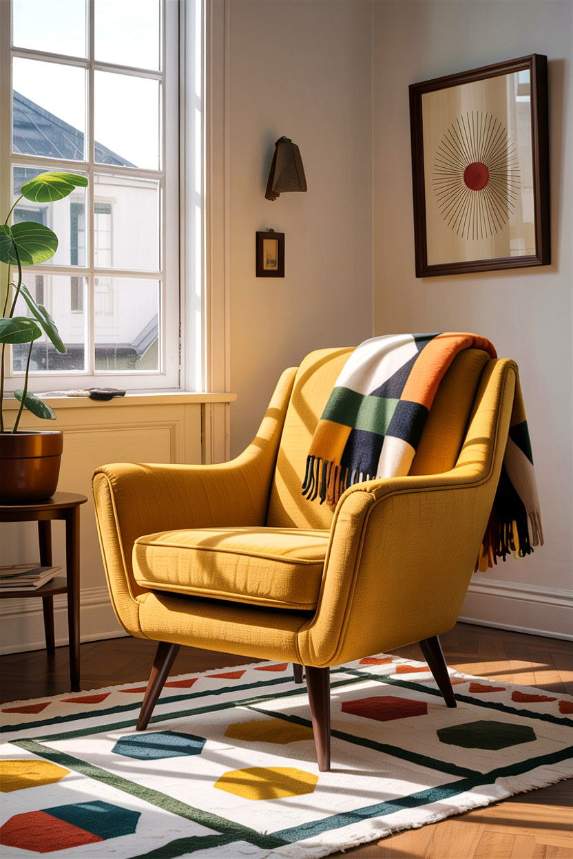 Mid Century Modern Chair - 30 bedroom accent chairs