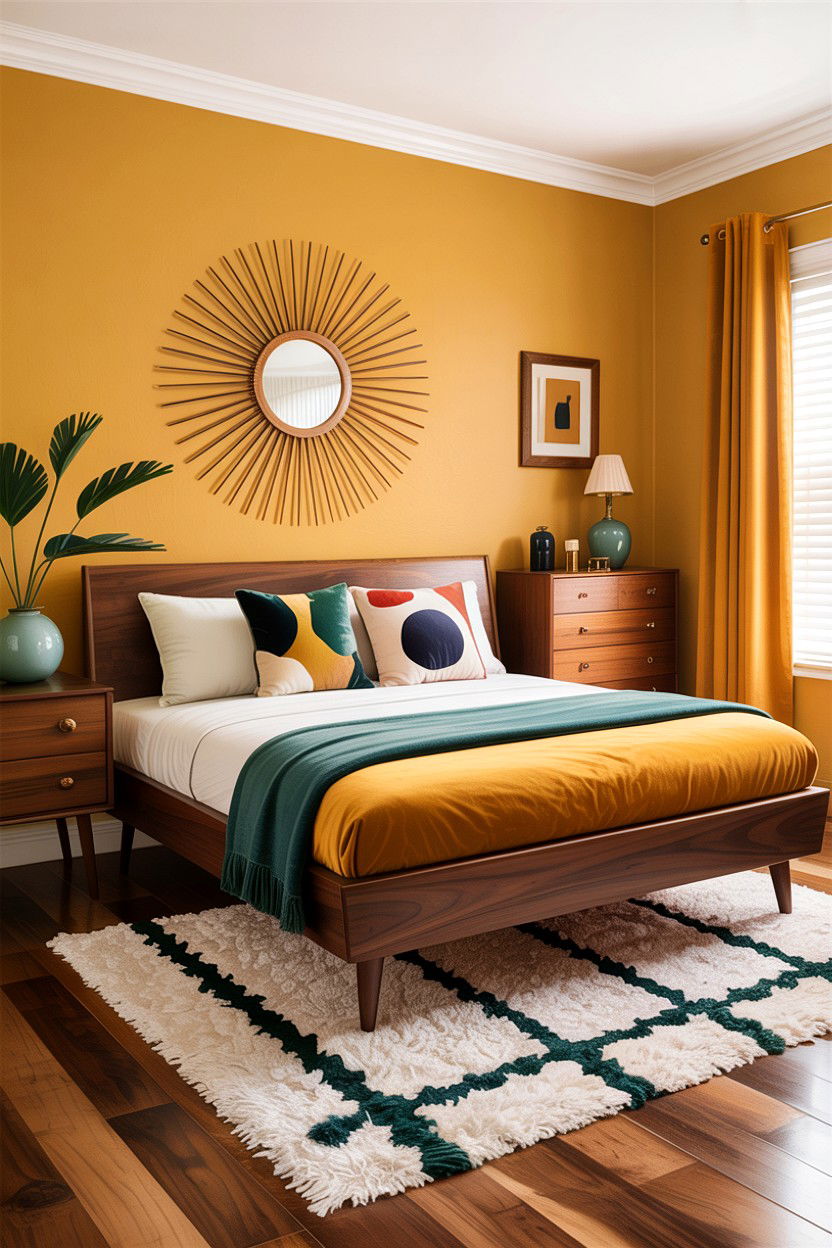 Mid Century Modern Eclectic Bedroom - 30 eclectic bedroom ideas