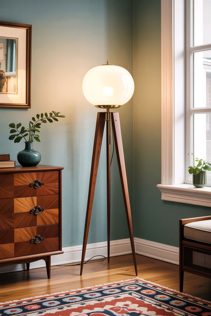 Mid Century Modern Floor Lamp - 30 bedroom floor lamps
